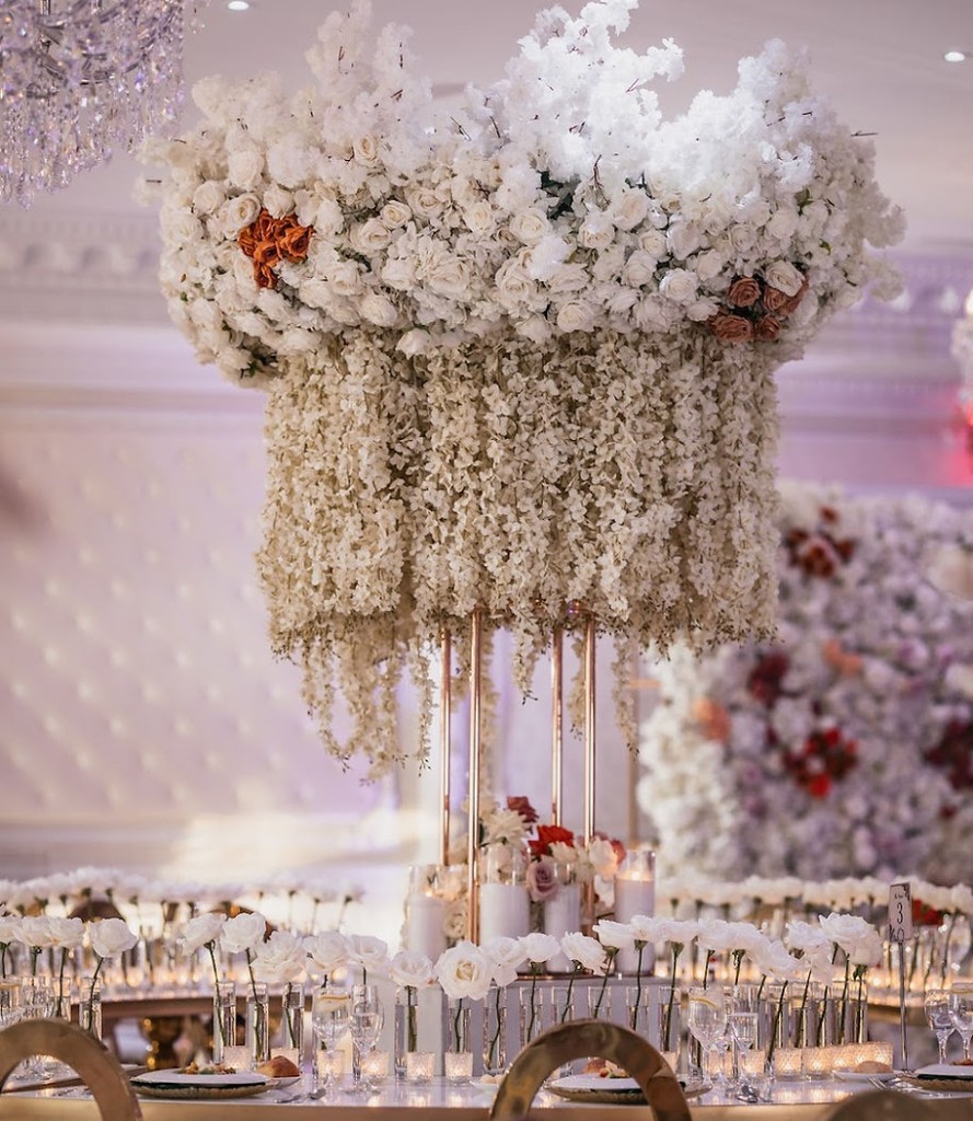 Lady Victoria Designs luxury floral centerpiece